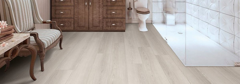 MetroFlor Inception 200 Bay Sand plank swatch, Light sand oak